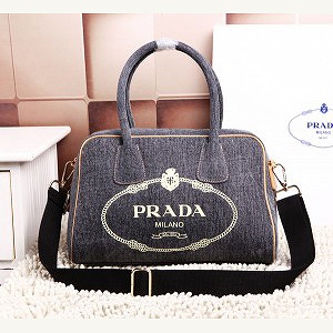 商品名称：【人気品】2014年プラダ（PRADA）デニム レディース ストラップ付き　トートバッグ　MM2-1878
