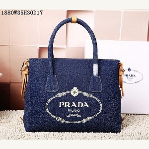 商品名称：【人気品】2014年 プラダ（PRADA）デニム レディース ストラップ付き新作　トートバッグMM2-1880
