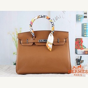 2014年最新作 エルメス/HERMES バーキン トリヨンくレマンス ハンドバッグ MU1036-6