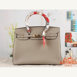 2014年最新作 エルメス/HERMES バーキン トリヨンくレマンス ハンドバッグ MU1036-9