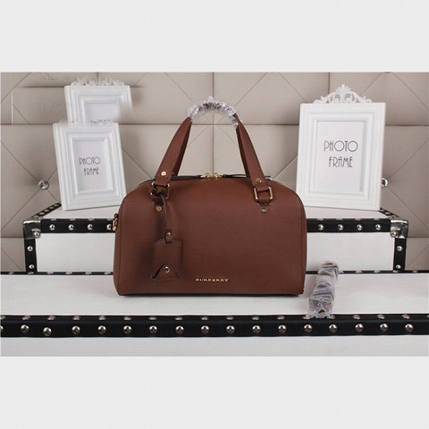 2014年＆【BURBERRYバーバリー】ハンドバッグ 輸入used カーフレザー Lx-N39388192