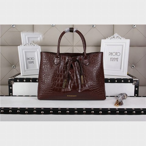 2014年＆【BURBERRYバーバリー】トートバッグ クロコダイル Lx-N39150502