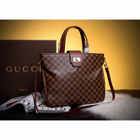 商品名称：2014年秋冬新品 LOUIS VUITTON ルイヴィトン2way  ダミエ　ハンドバッグLx-N43111