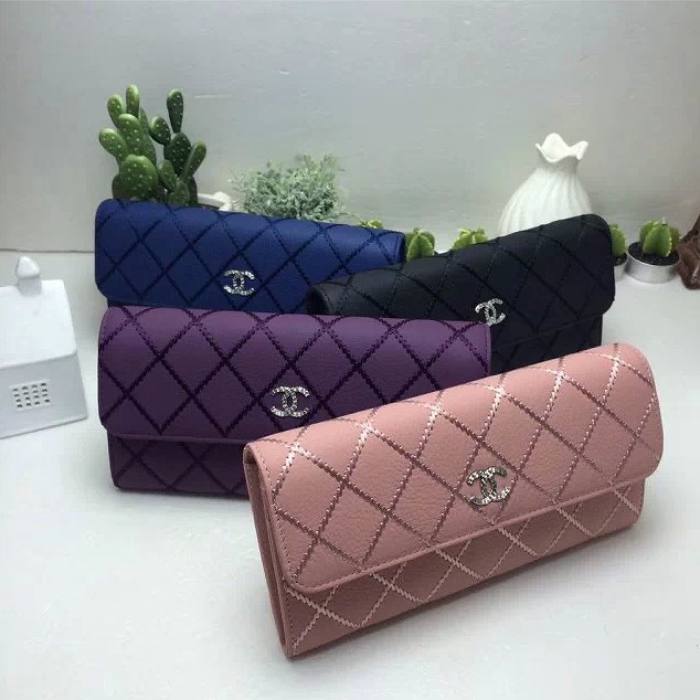 商品名称：CHANELシャネル カーフレザー  2015初春 オリジナル製品 長財布fy-CH0097