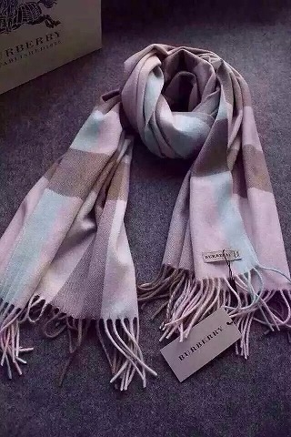 26-WJBUR34　バーバリ2015年秋品　スカーフ　カシミヤ＋羊毛