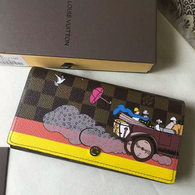 057A-N61359　ルイヴィトン2015年ポルトフォイユ・サラ　長財布