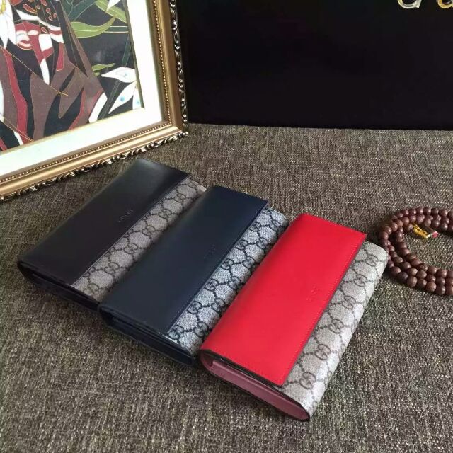 YH-N5437 2016年グッチ新入荷　ファスナー財布　レザー
