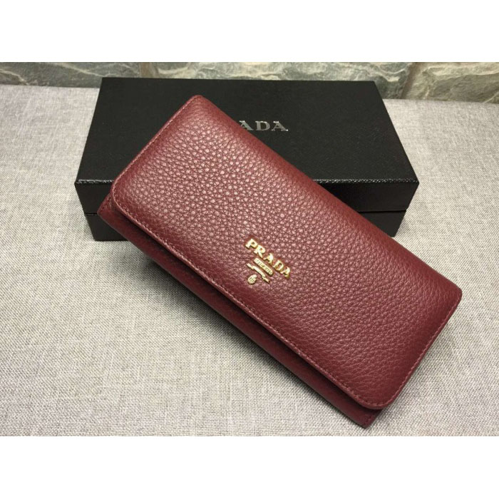 商品名称：YH2-3017 2016年 2折り財布　プラダ　トリヨンレザー