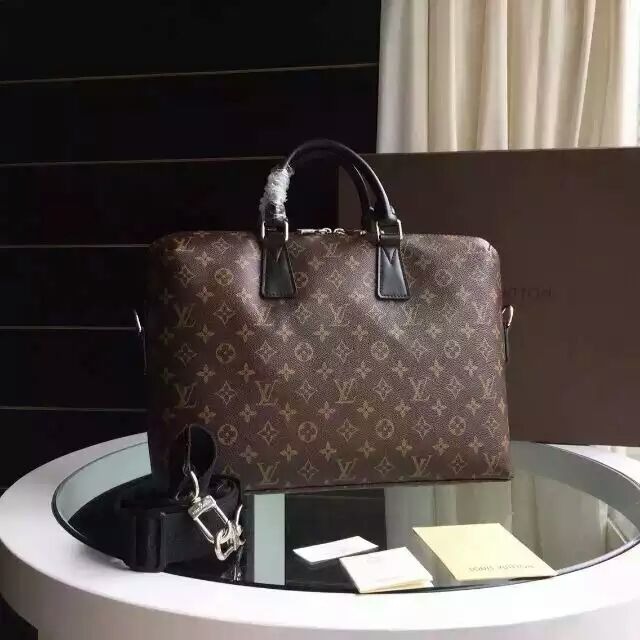 2016年新入荷（057-M40868）LOUIS VUITTON（ルイ・ヴィトン）モノグラム・マカサー PDJ ポルト ドキュマン ジュール ブリーフケース 2WAYビジネスバッグ
