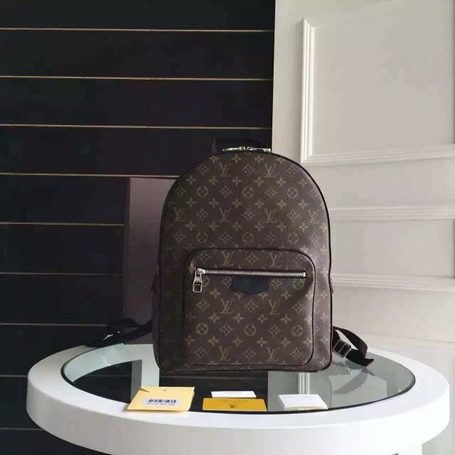 2016年新入荷　ルイヴィトン リュック モノグラム・マカサー ジョッシュ バックパック （057-M41530） LOUIS VUITTON ヴィトン リュックサック メンズ