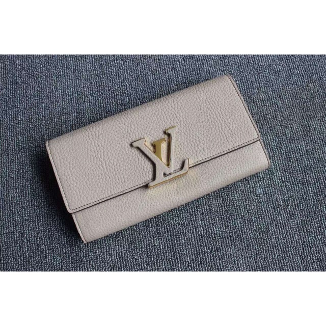 2016年新入荷LOUIS VUITTON ルイヴィトン ポルトフォイユ　カプシーヌ 二つ折り長財布 長財布 ブラック トリヨンレザー (057-M61249)