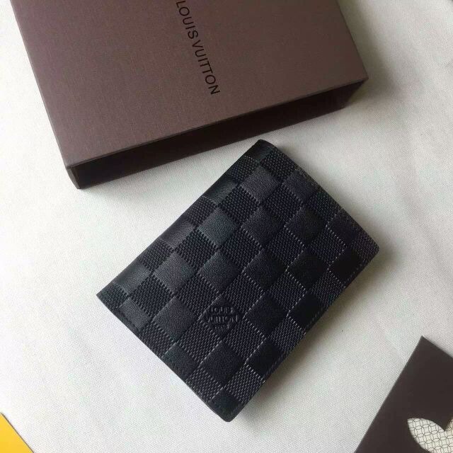 2016年ルイヴィトン（LOUIS VUITTON） ダミエ アンフィニ　ポルトフォイユ・ジェイムス　メンズ　二つ折り 財布　札入れ　057-N63007　カードケース　ICケース