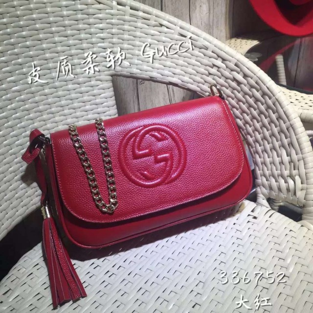 商品名称：GH2-336752　GUCCI2016年 グッチショルダーバッグ　カーフレザー