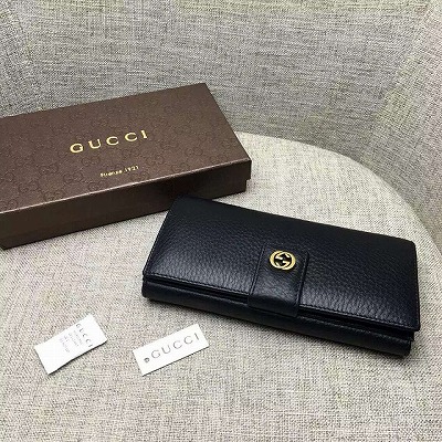 2016年　YH1-251862　グッチ長財布　カーフレザー