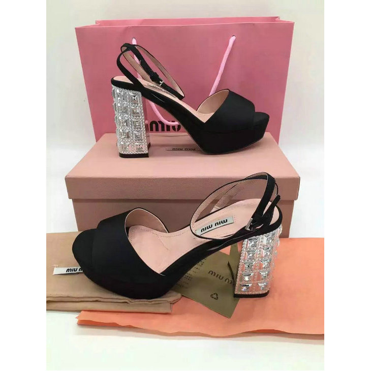 商品名称：ミュウミュウ 026-MIUMIU455HY  　2016年靴　サンダル　レザー