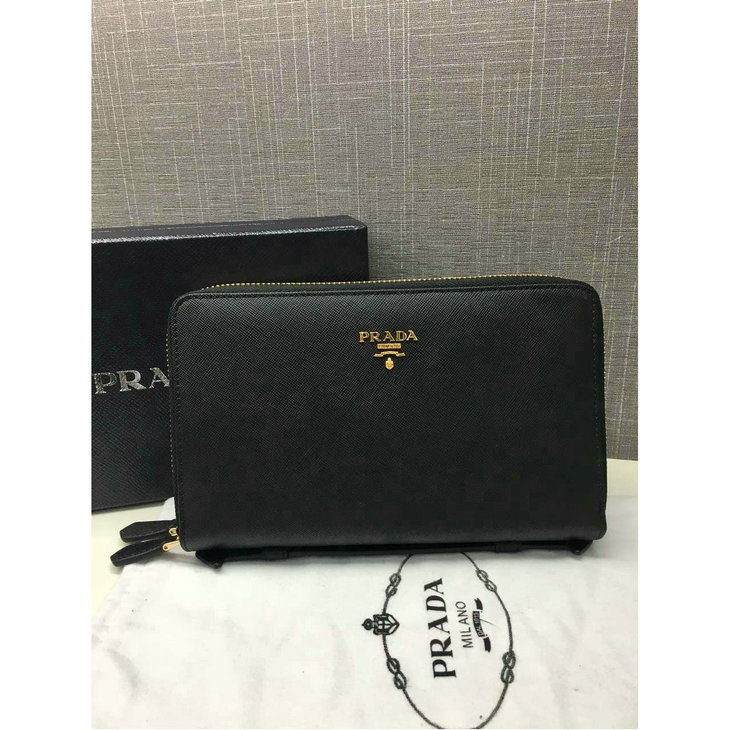 プラダ　LFH-1120　2016年再入荷ファスナー財布　カーフ