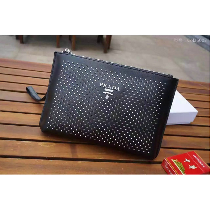商品名称：流行品】プラダ　FY-5003　2016年再入荷　手持ちバッグ　メンズ用　レザー