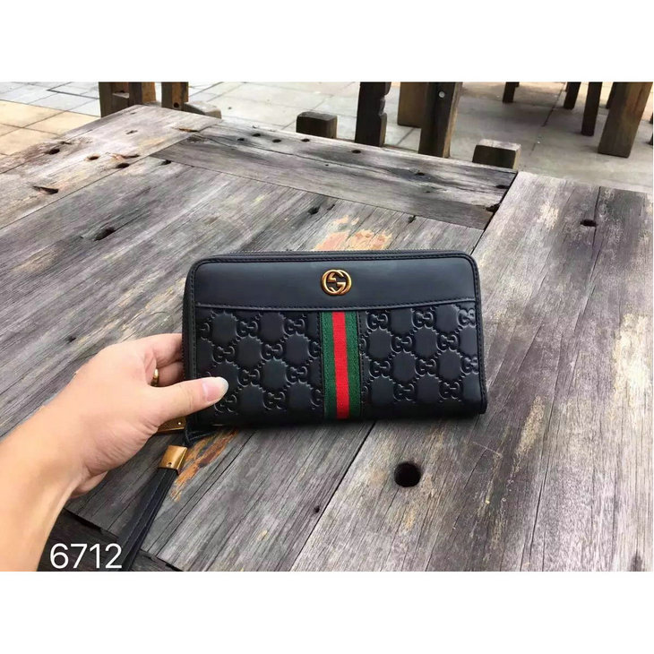 商品名称：【流行品】グッチ　FY-6712　2016年長財布　メンズ　カーフレザー