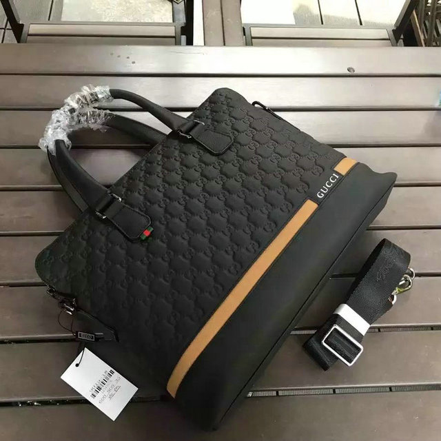 グッチ　FY-29015-1　2016年新品　　ビジネスバッグ　レザー