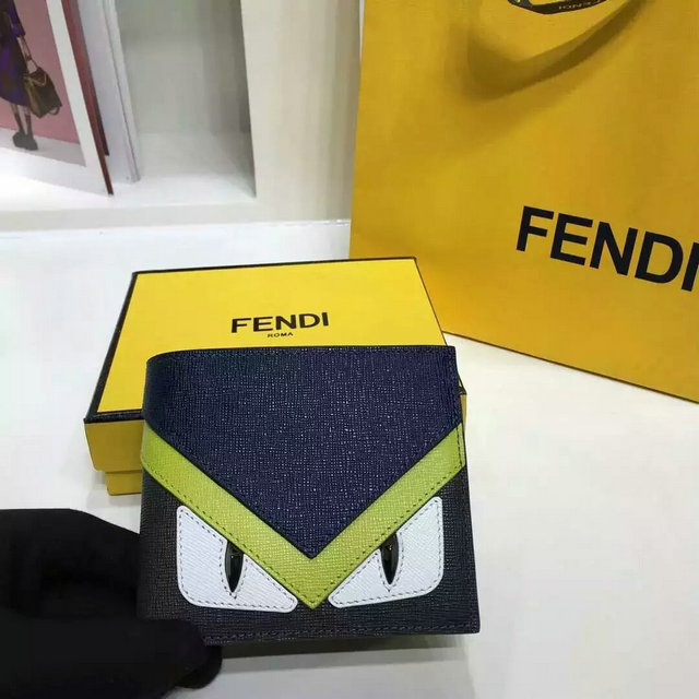フェンディ 168-FD3517A   2016年 短財布 タイガレザー