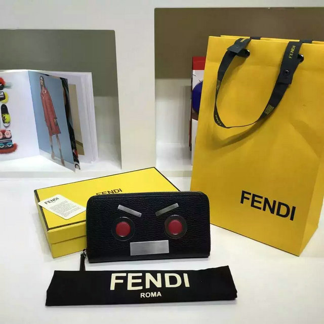 フェンディ 168-FD0288B  2016年長財布  トリヨンレザー
