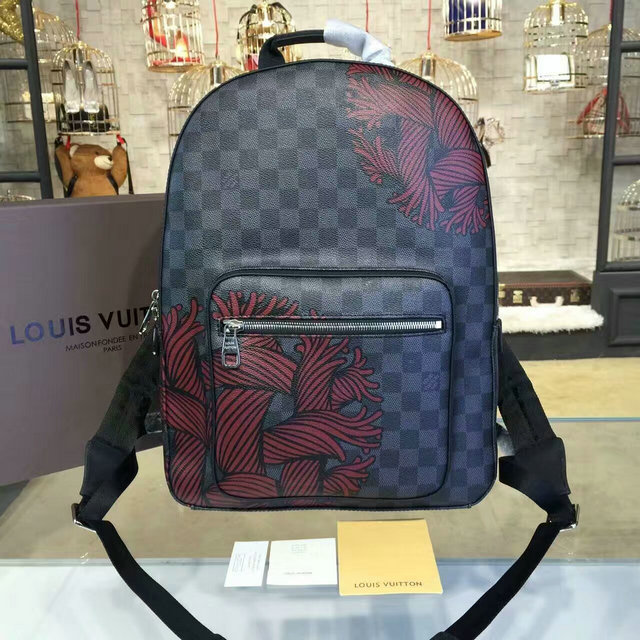 商品名称：ルイヴィトン 057-N41714  2017年　ダミエ　リュックサック ダミエキャンパス