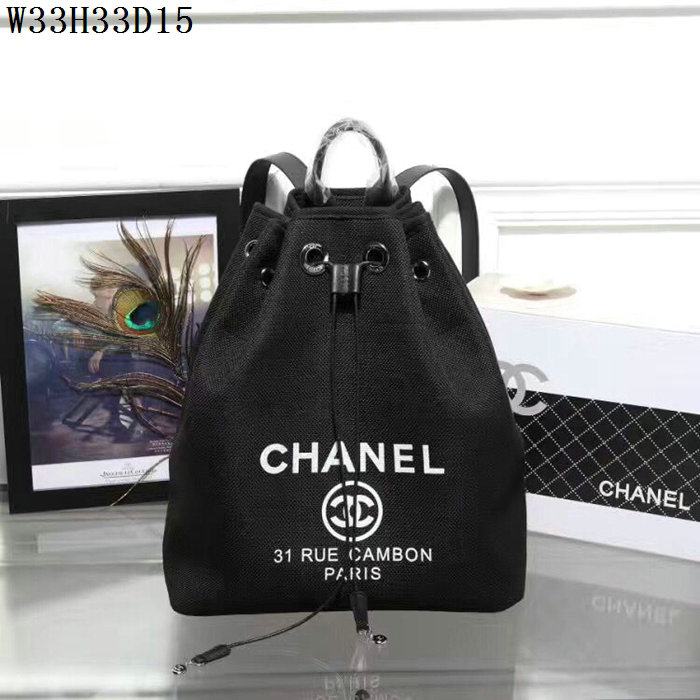 シャネル　MM2-CH17418 2017年再入荷　リュックサック　布
