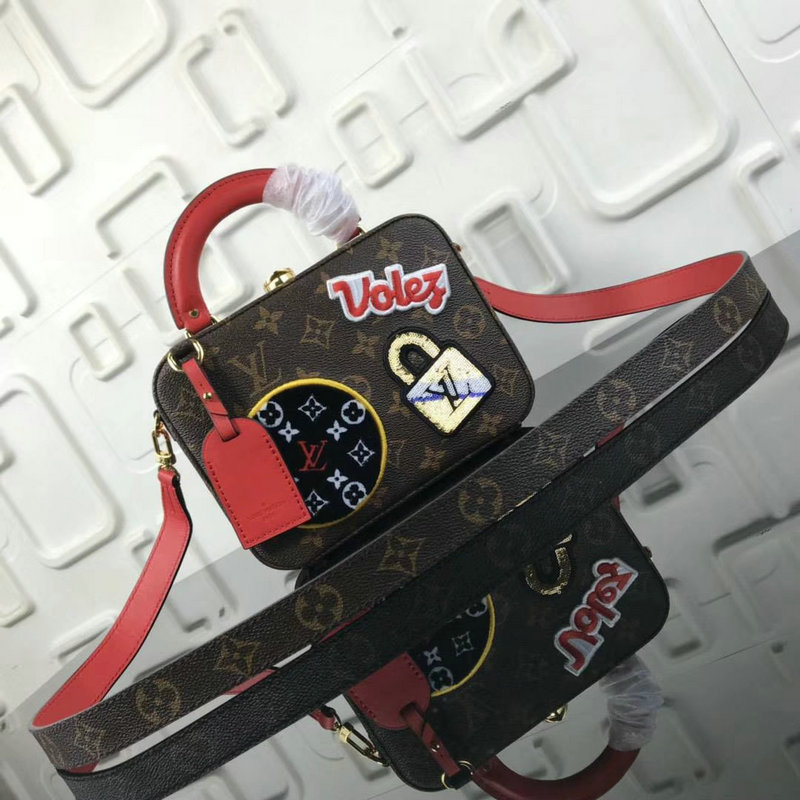 ルイヴィトン 025-M40048L　2018年最新作 LVストーリーズ ボックス トート ショルダーバッグ ハンドバッグ