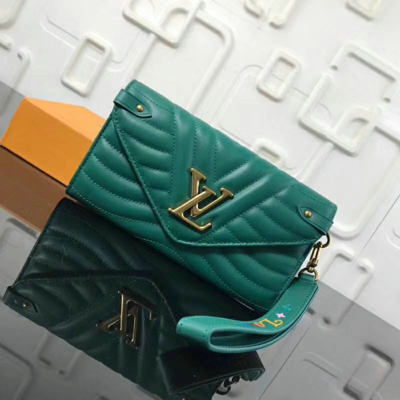 商品名称：ルイヴィトン 025-M63298G　2018年新作 ニューウェーブ ロング ウォレット 手持ちかばん クラッチバッグ レザー