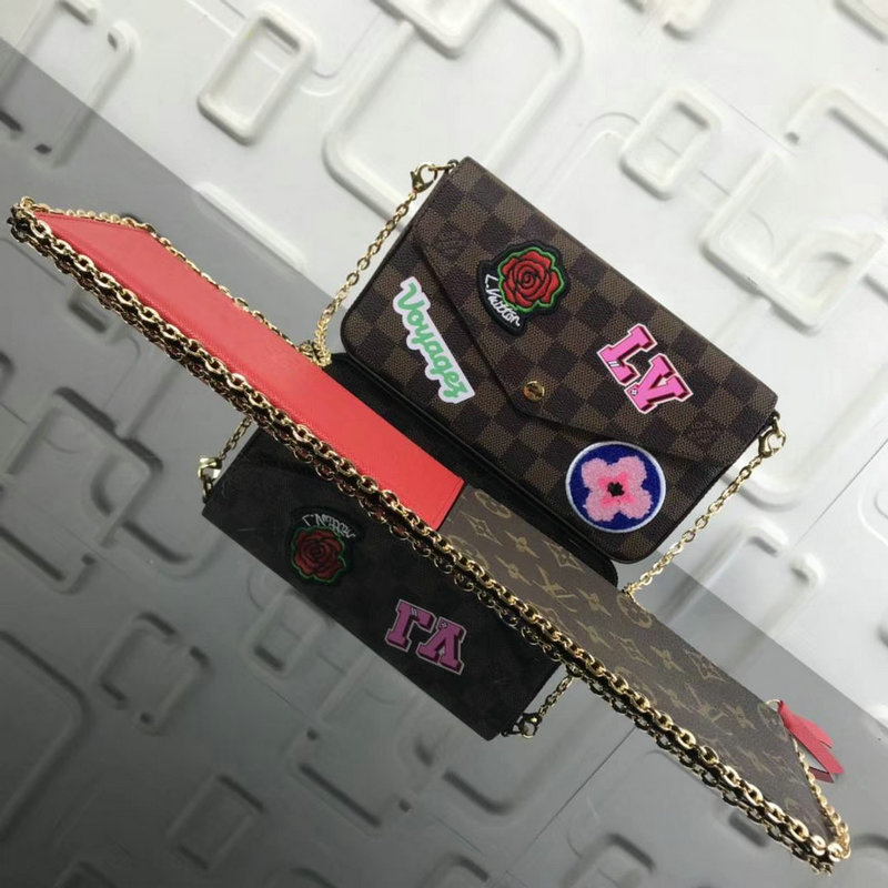 商品名称：ルイヴィトン 025-N60129　2018年新作 ポシェット フェリーチェ GM チェーンウォレット