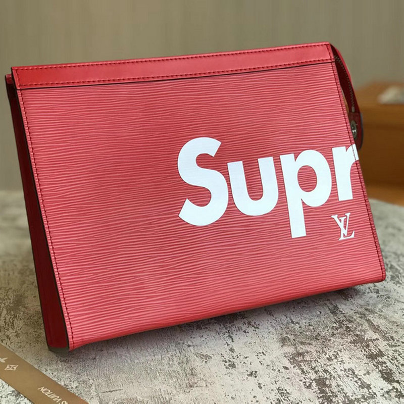 ルイヴィトン 025-M41366R　2018年新作 supreme シュプリーム クラッチバッグ 手持ちかばん