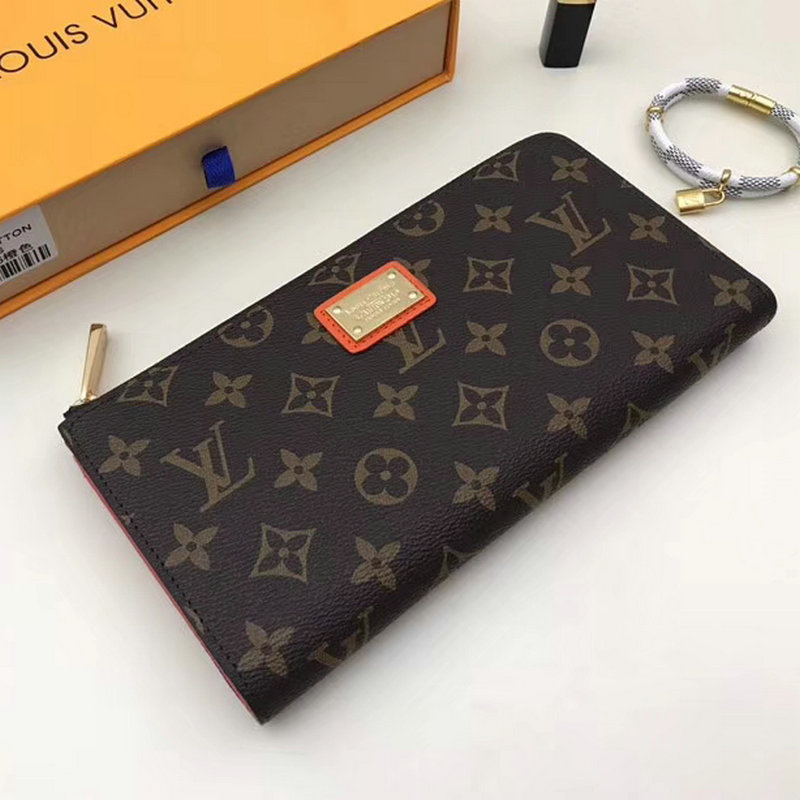 ルイヴィトン GH-M61636C　2018年最新入荷 モノグラムキャンパス 7字ファスナー 長財布 ジッピーウォレット