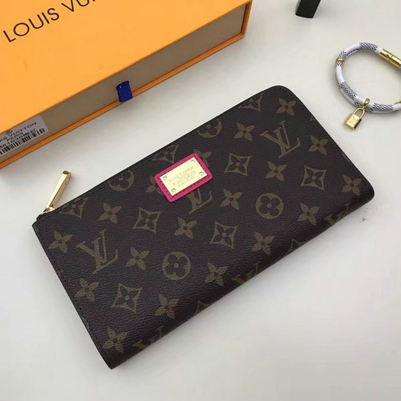 商品名称：ルイヴィトン GH-M61636M　2018年最新入荷 モノグラムキャンパス 7字ファスナー 長財布 ジッピーウォレット