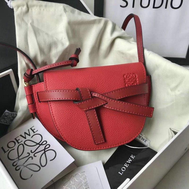 ロエベLOEWE ZZ-LOW0617LAH　2018年新作 ゲート バッグ ショルダーバッグ 斜めがけ レザー レディースかばん