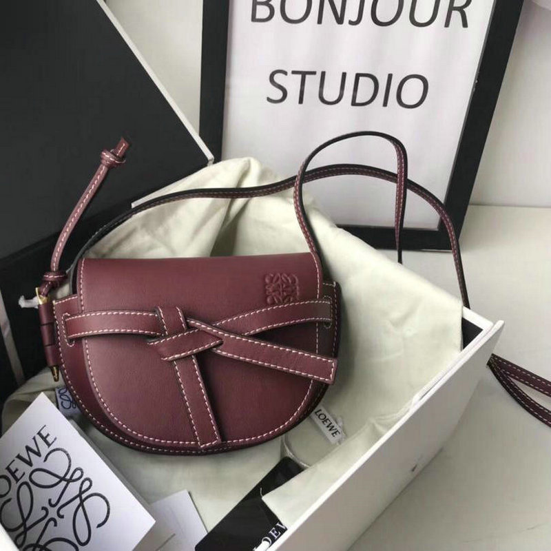 ロエベLOEWE ZZ-LOW0617PJB　2018年新作 ゲートバッグ ショルダーバッグ 斜めがけ レザー レディースかばん