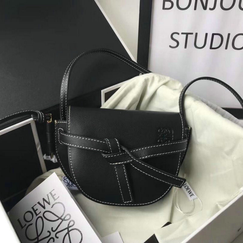 ロエベLOEWE ZZ-LOW0617PKB　2018年新作 ゲートバッグ ショルダーバッグ 斜めがけ レザー レディースかばん