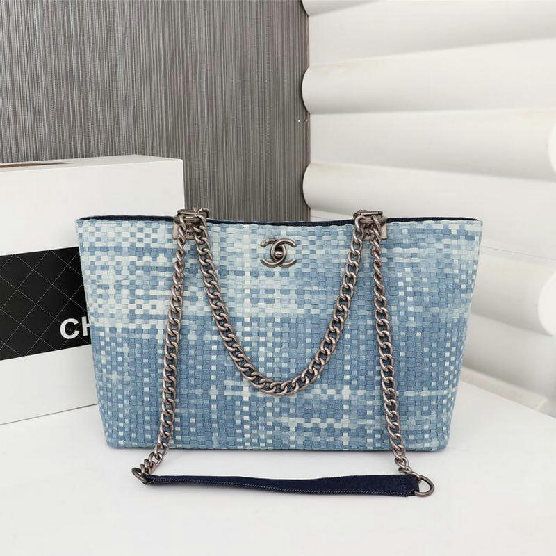 シャネルCHANEL JS-CH6020BL　2018年最新作 トートバッグ ショルダーバッグ カーフスキン