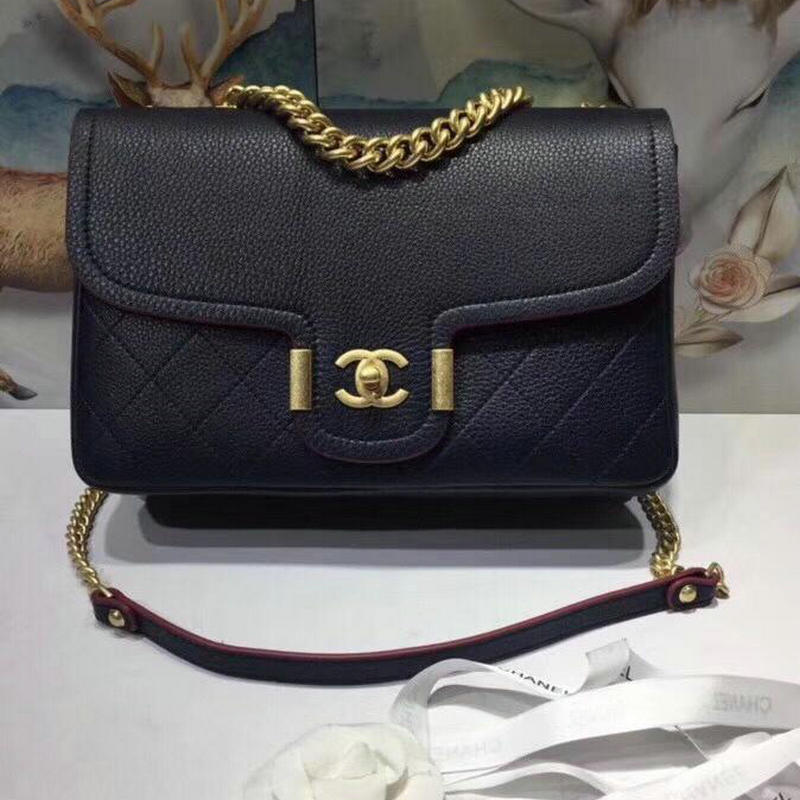 シャネルCHANEL JS-CH57218SL　2018年最新作 フラップバッグ 斜め掛け ショルダーバッグ カーフスキン レディースかばん