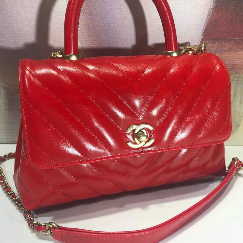 シャネルCHANEL JS-CH92990LRD　2018年最新作 トップハンドバッグ トートバッグ ショルダーバッグ オイルドレザー レディースかばん
