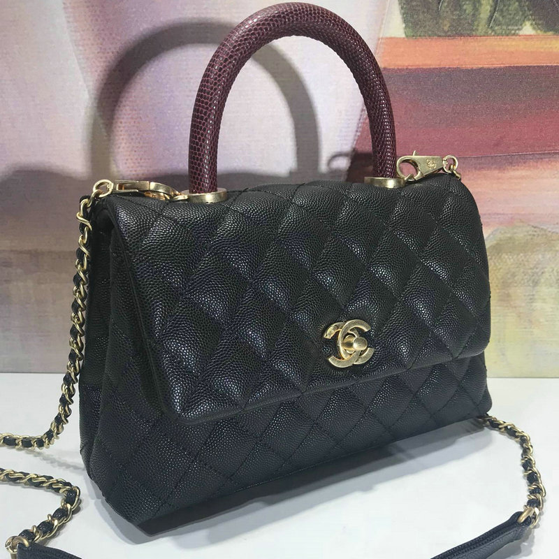 シャネルCHANEL JS-CH92990QGR　2018年最新作 トップハンドバッグ トートバッグ ショルダーバッグ キャビアスキン レディースかばん