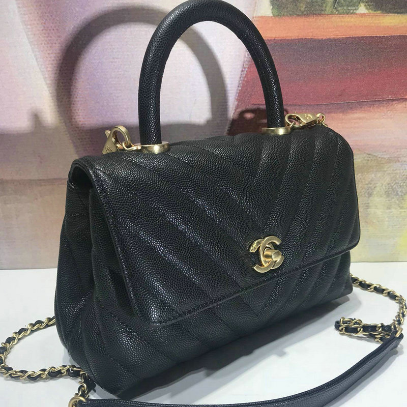 シャネルCHANEL JS-CH92990QVK　2018年最新作 トップハンドバッグ トートバッグ ショルダーバッグ キャビアスキン レディースかばん