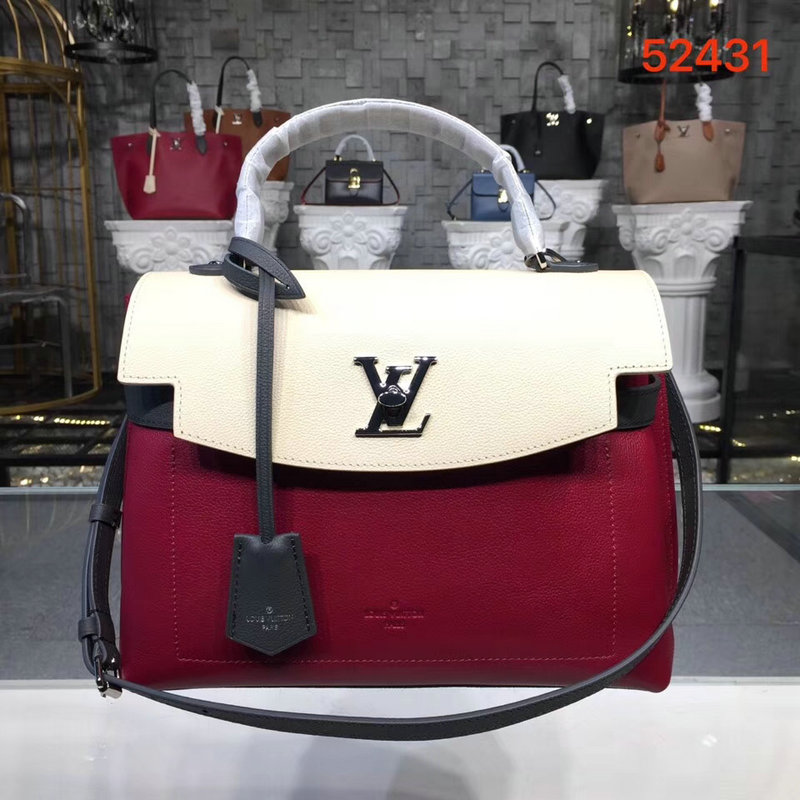 ルイヴィトンLOUIS VUITTON 057-M52431　2018年新作 ロックミー エヴァー トートバッグ ハンド ショルダーバッグ カーフレザー