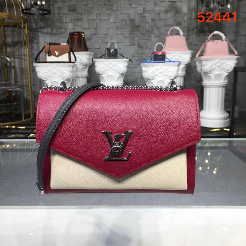 ルイヴィトンLOUIS VUITTON 057-M52441　2018年新作 マイロックミー BB トートバッグ ハンド ショルダーバッグ カーフレザー
