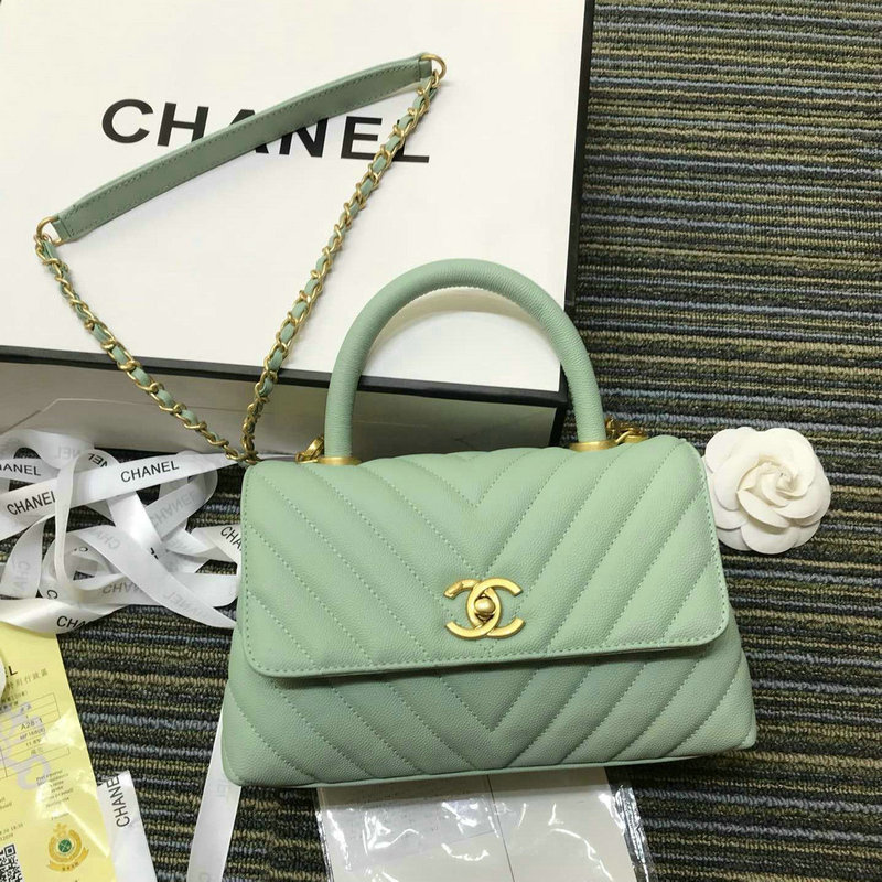 シャネルCHANEL JS-CH92990RQVQ　2018年最新作 トップハンドバッグ トートバッグ ショルダーバッグ キャビアスキン レディースかばん