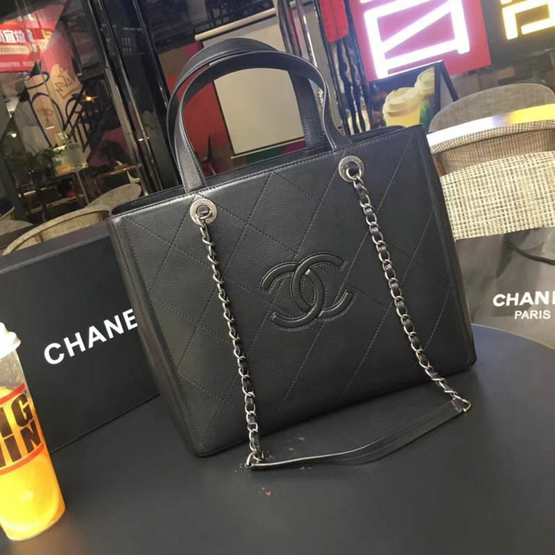 シャネルCHANEL JS-CH8123　2018年最新作 ショッピングバッグ トートバッグ ショルダーバッグ カーフ