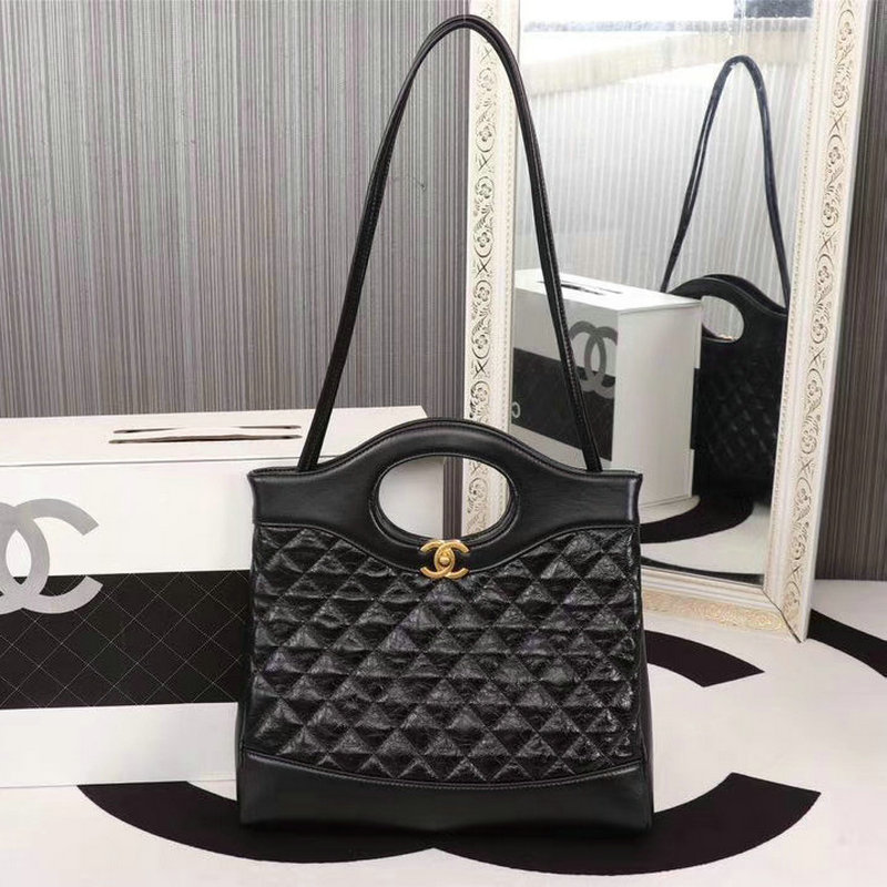 シャネル JS-CH57496QH　2018年最新作 CHANEL 31 ショッピングバッグ ショルダーバッグ カーフレザー