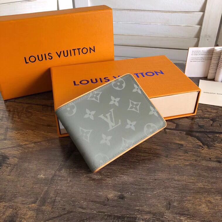 ルイヴィトンLOUISVUITTON  057-M63297　2018年最新作 ポルトフォイユ・ミュルティプル 二つ折り短財布 ショートウォレット