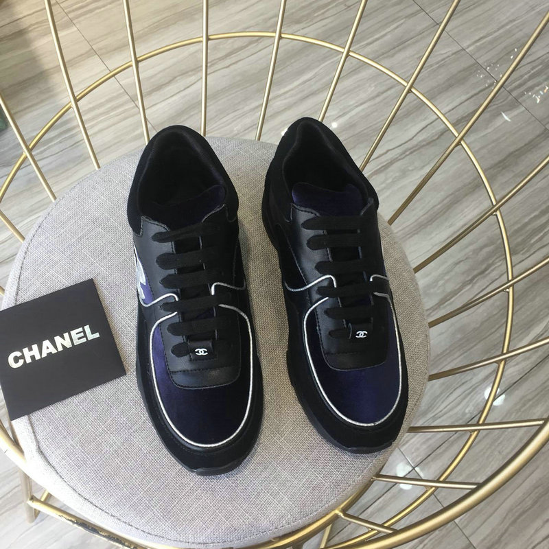 シャネルCHANEL 26-CH0049　2018年秋冬最新作 スポーツシューズ カジュアルシューズ レディースシューズ スニーカー 通学 通勤 レースアップ