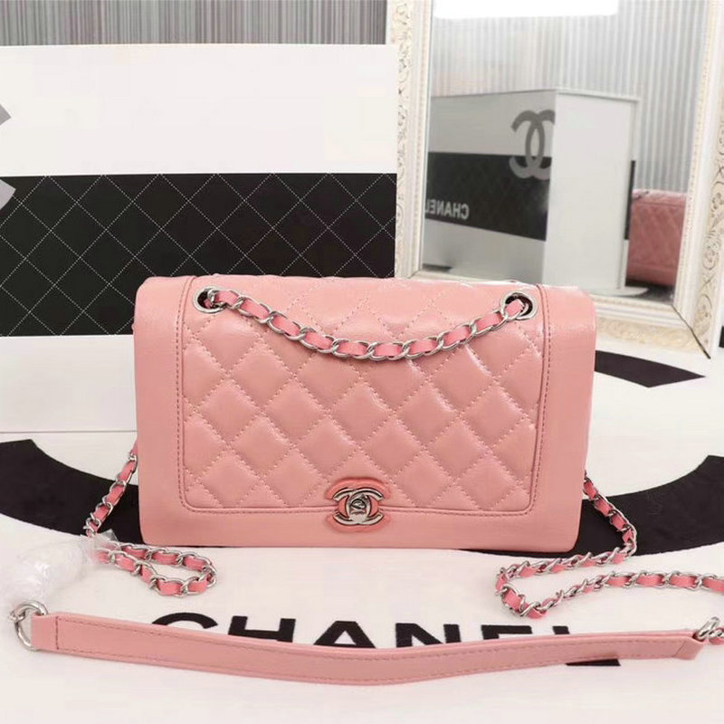シャネルCHANEL JS-CH66946F　2018年最新作 フラップバッグ 斜め掛け ショルダーバッグ カーフスキン