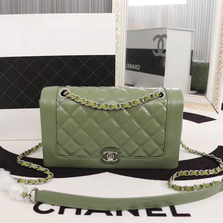 シャネルCHANEL JS-CH66946G　2018年最新作 フラップバッグ 斜め掛け ショルダーバッグ カーフスキン